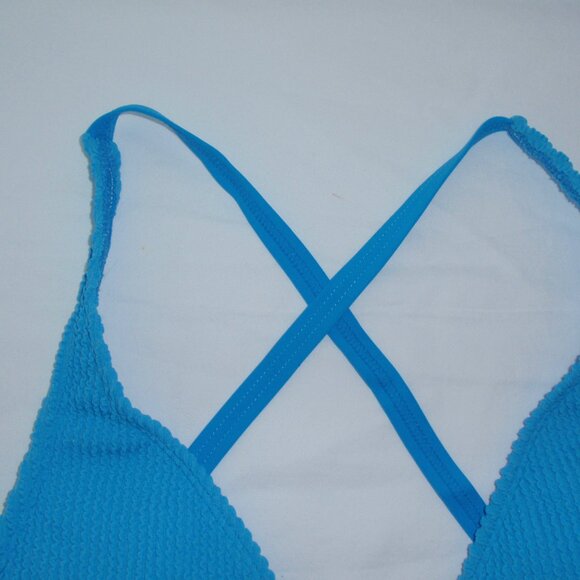 Bleu Rod Beattie Textured Ring Front Bra Sized Swimwear Bikini Top NWOT 34D - Picture 5 of 13